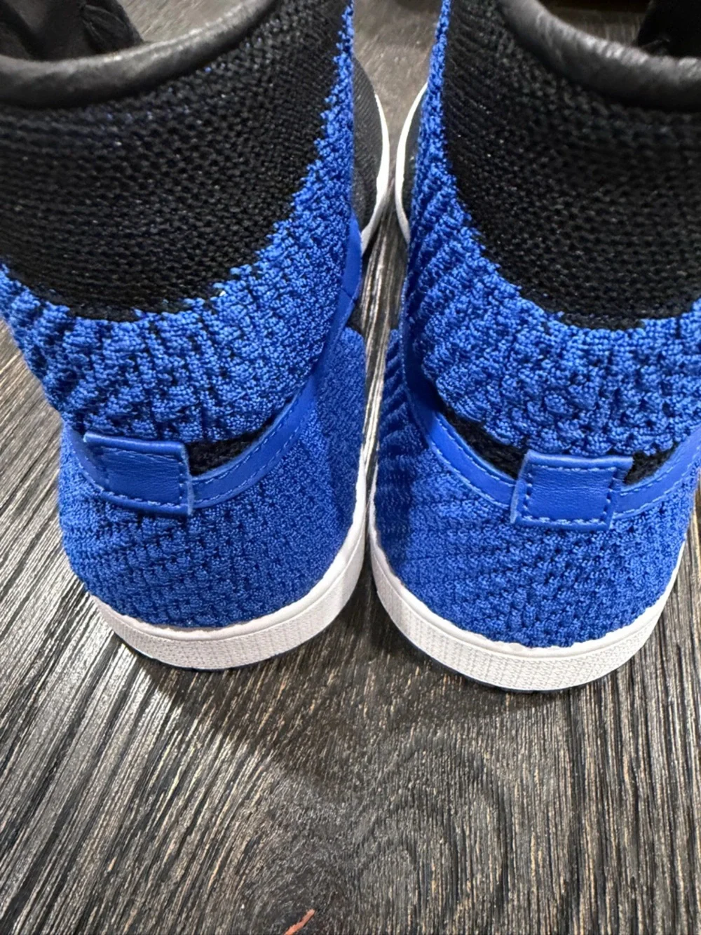 Air Jordan 1 Retro High OG Flyknit “Royal” - Men’s Size 10 - Picture 8 of 11